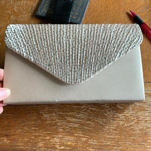 Sold! Champagne bag for formal affair